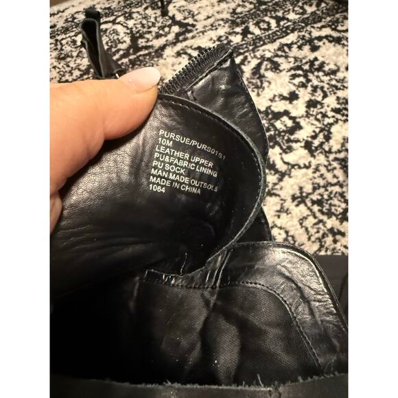 Steve Madden Pursue Moto Boots Women's Size 10 - Picture 3 of 5